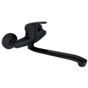 Liveno Bateria kuchenna Ogliastra ścienna czarna