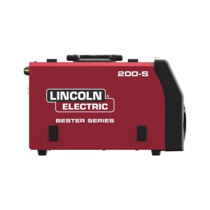 Czerwona spawarka Lincoln Electric Bester Series 200-S.
