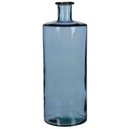 Butelka dekoracyjna GUAN 40 cm niebieska