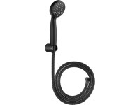 Baliv Słuchawka prysznicowa Prima z uchwytem czarny mat