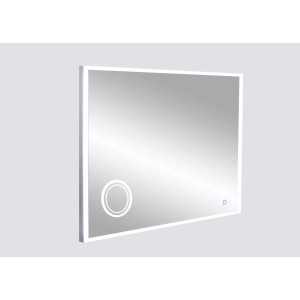 Prostokątne lustro z oświetleniem LED i czujnikiem dotykowym, kategoria: Lustra.