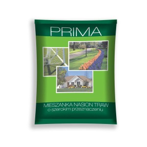 Opakowanie nasion traw "Prima" do wszechstronnego zastosowania.