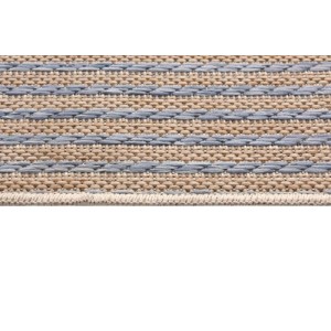 Indavo Dywan zewnętrzny PALOMA kwadraty 60 x 100 cm brązowo-szary