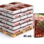 Sobex Zrębki dekoracyjne czerwone - 45 x 50 l