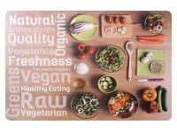 Podkładka na stół VEGAN 43,5 x 28 cm beżowa