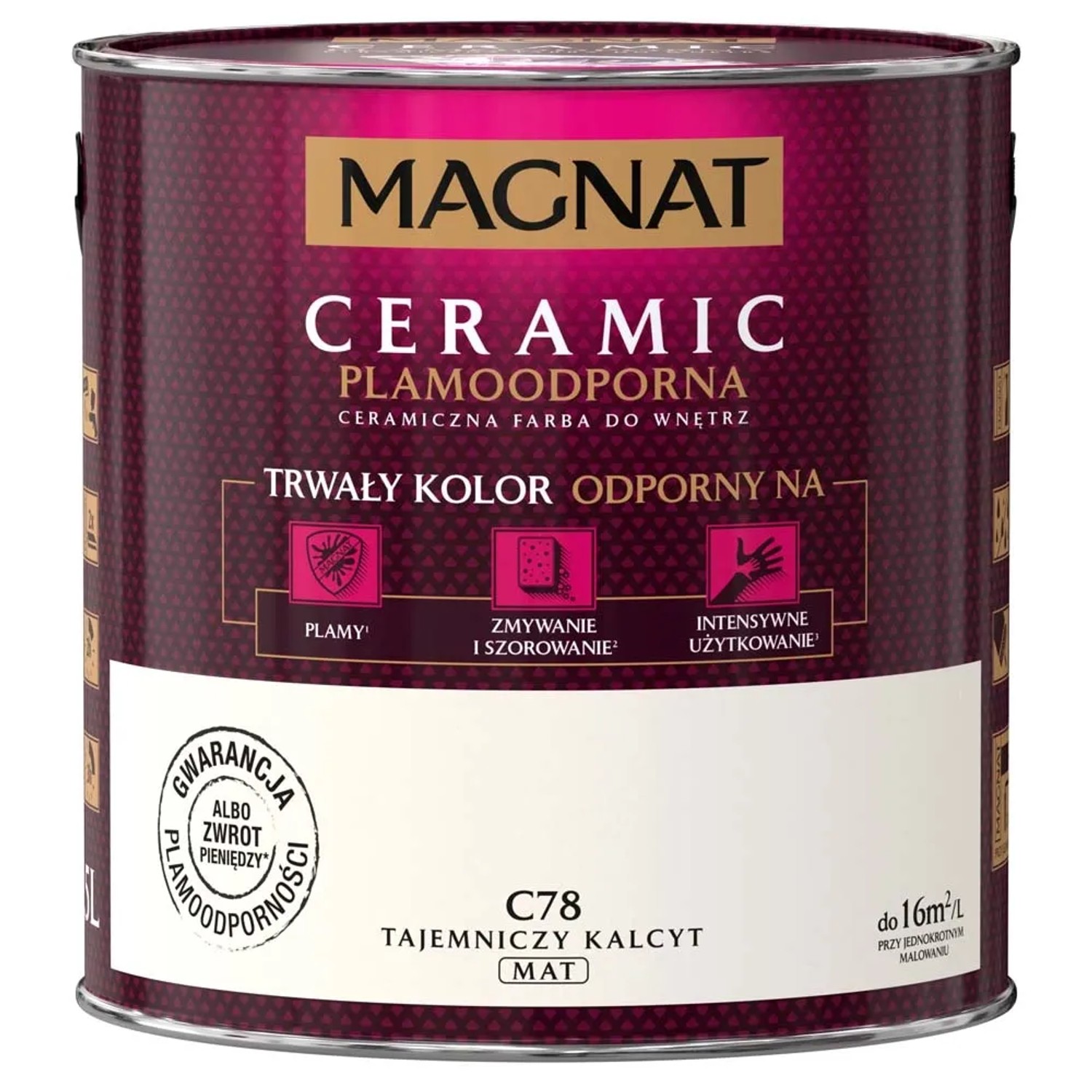 Farba Magnat Ceramic tajemniczy kalcyt 2,5 l