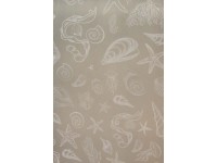 Zasłonka prysznicowa Basic Mare szara