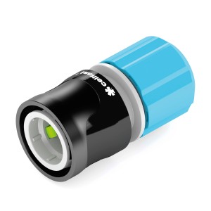 Złączka wodna t.b.t., niebiesko-czarna.