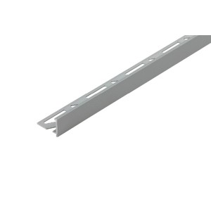 Szary profil do płytek t.b.t., widok szczegółowy.