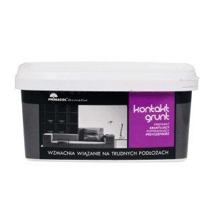 Wiadro środka do głębokiego gruntowania t.b.t. marki Primacol Decorative.