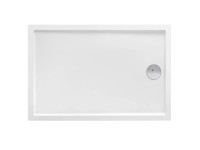 Roca Brodzik prostokątny Granada biały 100 x 80 x 13,5 cm