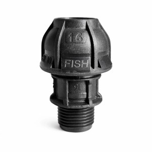 Przelot PE 16 mm - 1/2" gz Fish PN10 - 2 szt.