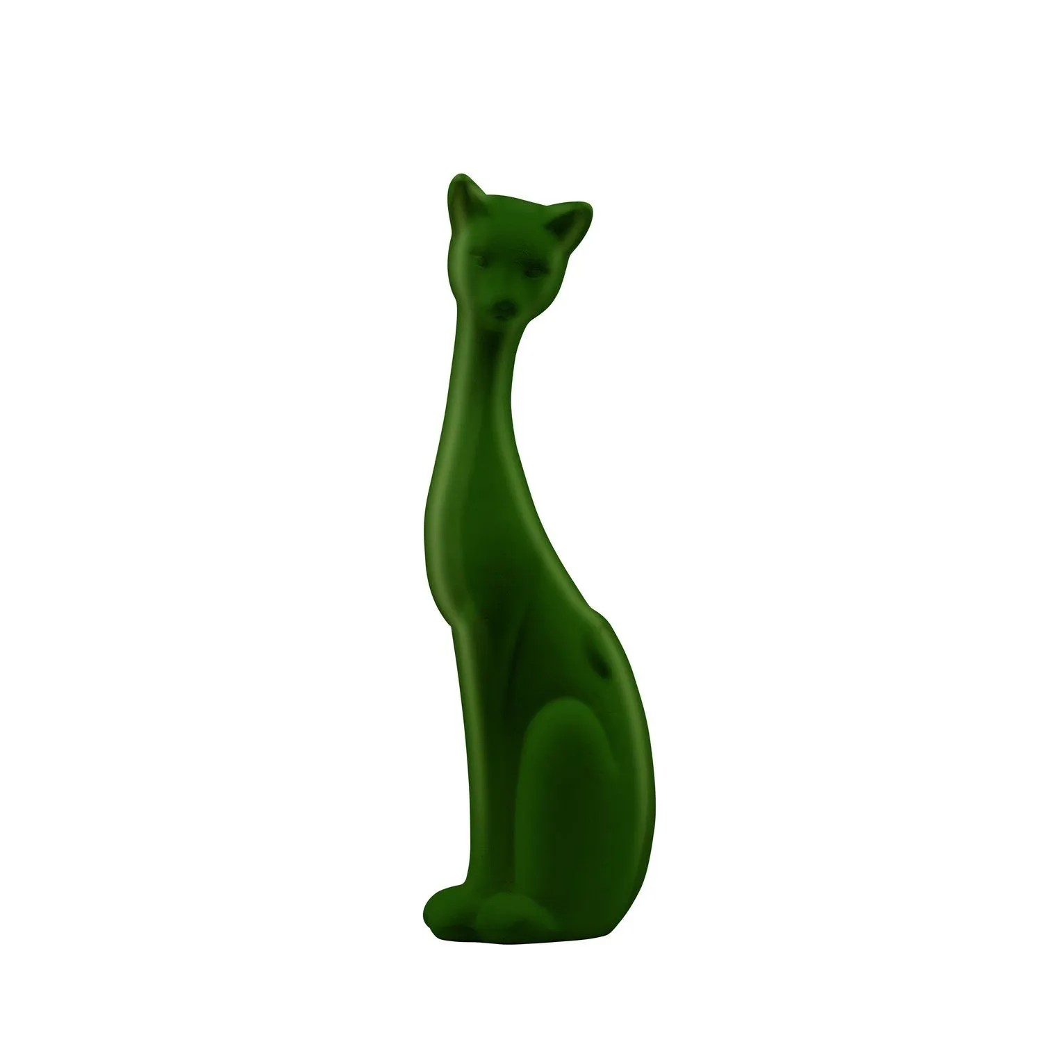 Figurka Kot zielony wys. 30 cm