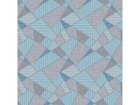 Tapeta winylowa na flizelinie NIEBIESKA GEOMETRIA