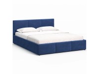 Łóżko tapicerowane Nela 160 x 200 granatowe Łóżko tapicerowane Nela 160 x 200 granatowe