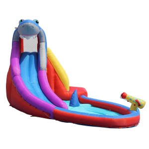 Dmuchany wodny plac zabaw REKIN - 240 x 450 cm