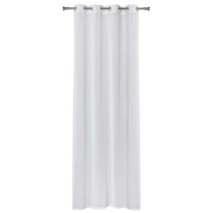 Splendid Firana GAJA na przelotkach 140 x 260 cm biała