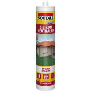 Karta Soudal silikon neutralny do budowy i remontów.