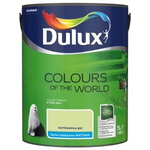 Dulux Colours of the World farba do ścian, odcień Bambusowy Gaj, 5L.