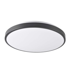 Goldlux Plafon LED KERN z pilotem 80W 3000-6000K 9200lm śr. 80cm czarny