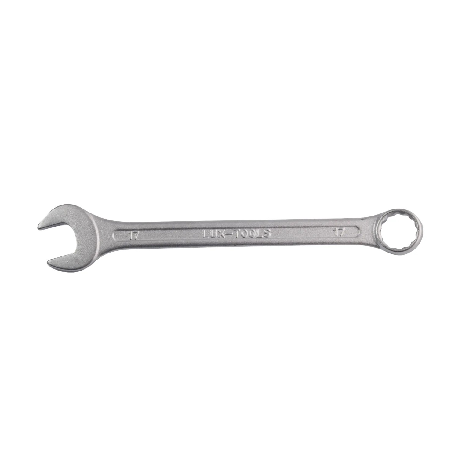 LUX-TOOLS Klucz płasko-oczkowy 17 mm