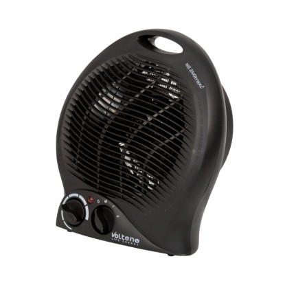 Volteno Termowentylator stojący 2000 W czarny