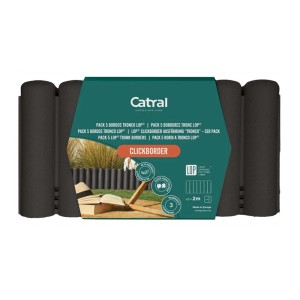 Obrzeże t.b.t., zestaw 5 szt. Idealne do ścieżek ogrodowych i obrzeży rabat.