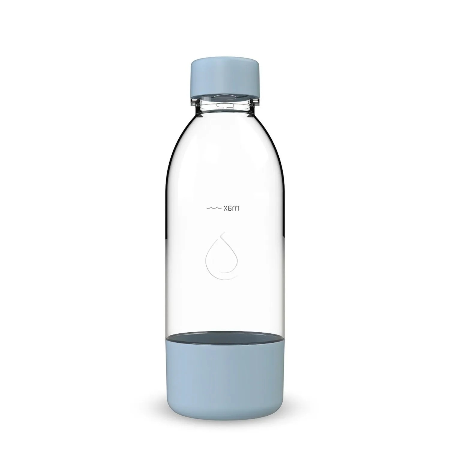 Dafi Butelka do saturatora PushAir lazurowa - 0,5 l