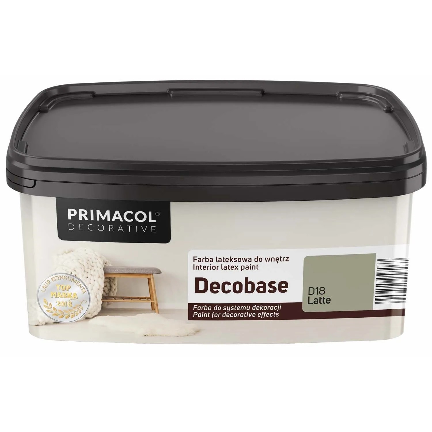 Primacol Emulsja lateksowa Decobase Latte 1 l
