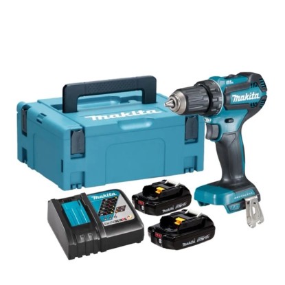 Makita Wiertarko-wkrętarka akumulatorowa DDF485RAJ 2x2,0 Ah