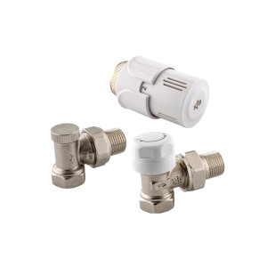 Armatura Kraków Zestaw termostatyczny kątowy