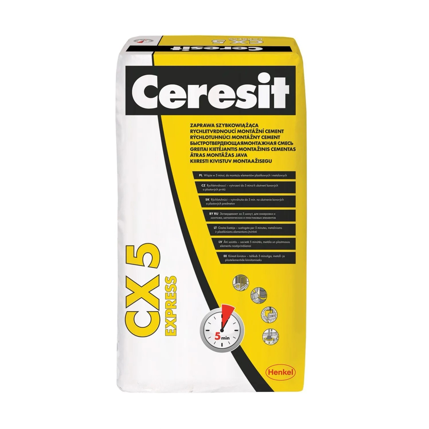 Ceresit Cement montażowy CX5 20kg
