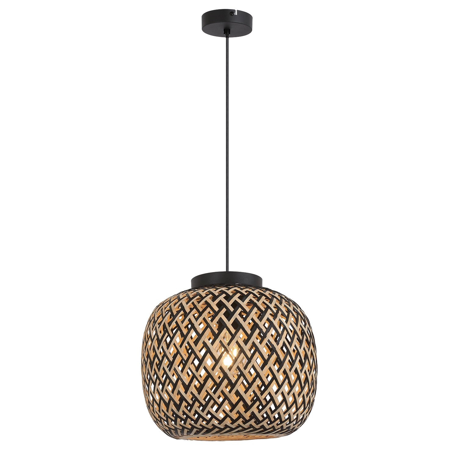 Reality Lampa wisząca Elaine 1x40WE27 bambus
