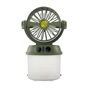 Eko-Light Lampka solarna VENT 6W 3000/6500K 2-prędkości zielona
