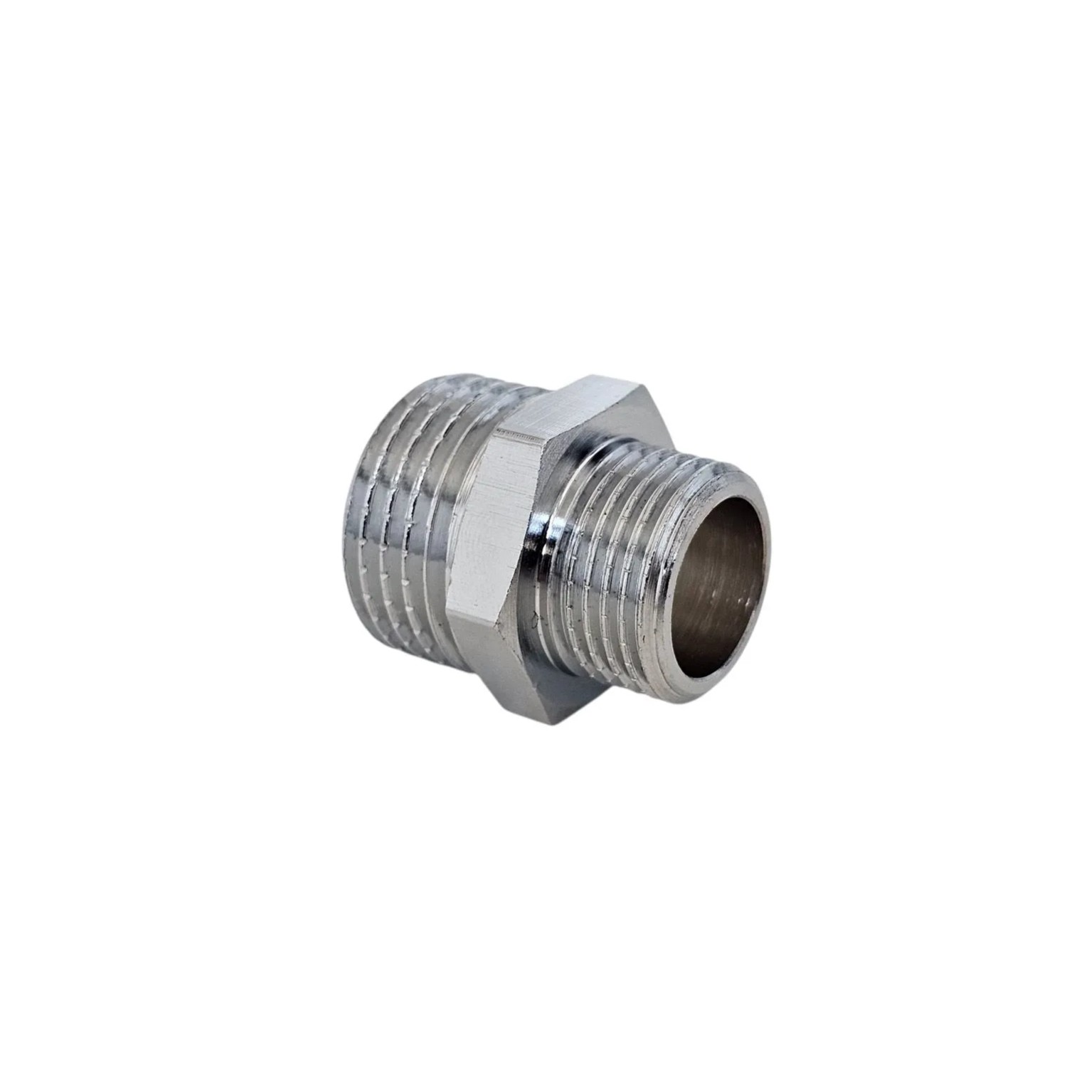 Fluvius Nypel redukcyjny chrom 3/8" x 1/2"