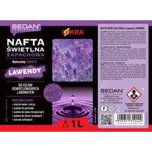 Nafta świetlna zapachowa Lawenda - 1000 ml
