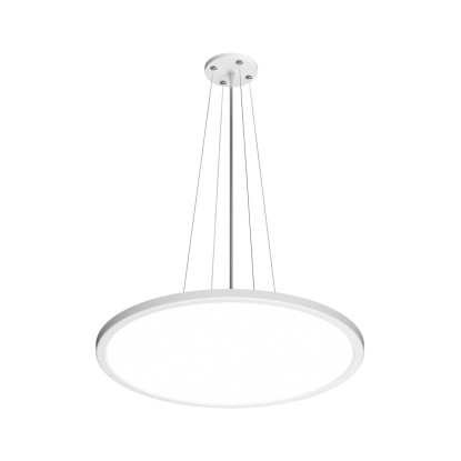 Italux Lampa wisząca LED MANITO 32W 2800/4000/6000K 3800lm śr. 40 cm biała
