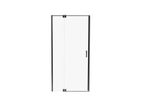 Signika Drzwi prysznicowe uchylne Cadena 90 czarna