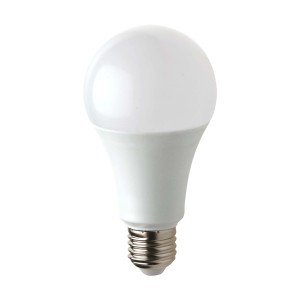 Biała żarówka LED E27 t.b.t. do użytku wewnętrznego.