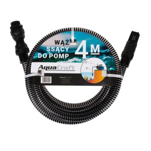 AquaCraft Wąż ssący do pomp 4m
