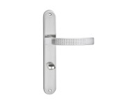 Metal-Bud Klamka z szyldem WC Astra nikiel szczotkowany