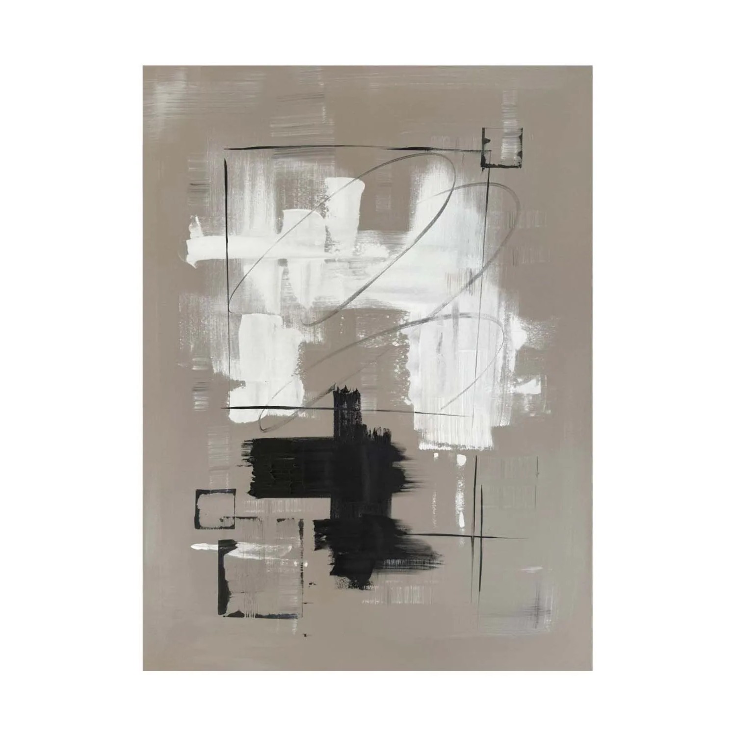 Frames Factory Obraz CANVAS 2 MAL 60 x 80 cm