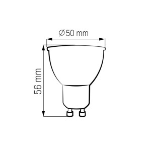 Goldlux Żarówka LED Platinum GU10 10W 4000K 1000lm 10 szt.