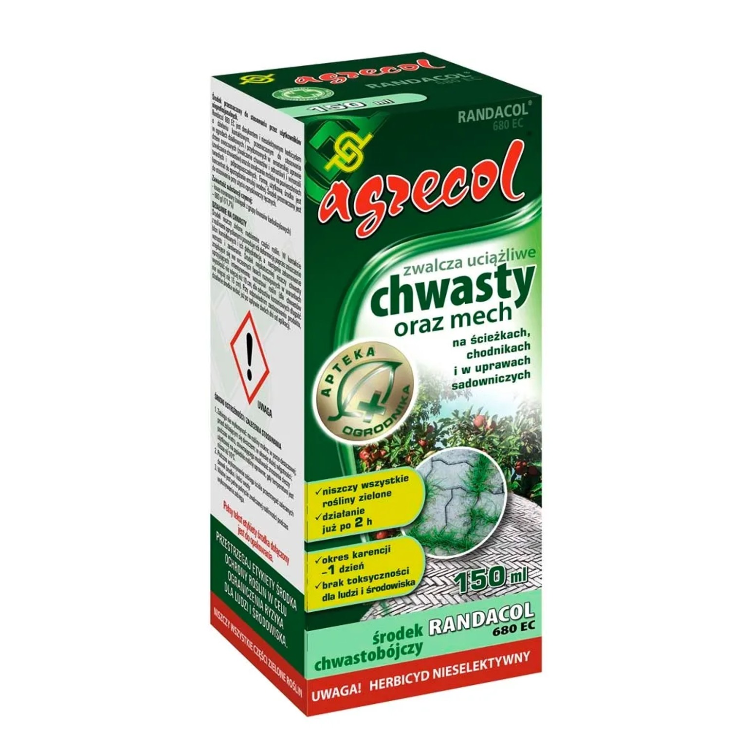 Agrecol Randacol 680 EC herbicyd środek na chwasty i mech 150 ml
