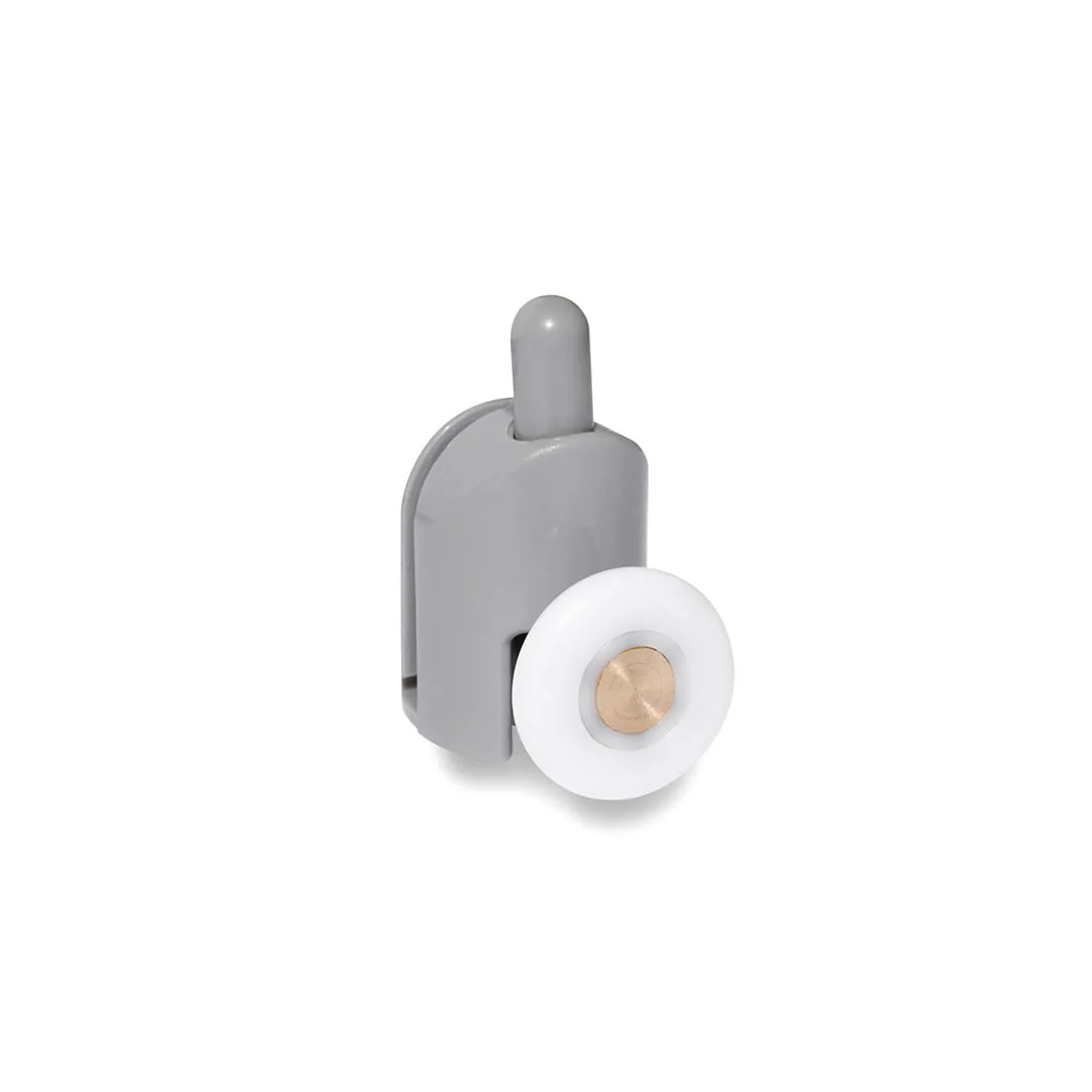 Rolki do drzwi kabiny pojedyncze dolne szare 2,3 cm 2 szt