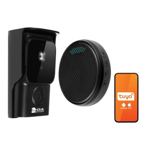 El Home Dzwonek bezprzewodowy WDP-31H2-W WiFi z kamerą, biały