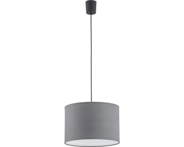 TK Lighting Lampa wisząca RONDO śr. 30 cm szara E27 kupuj w OBI