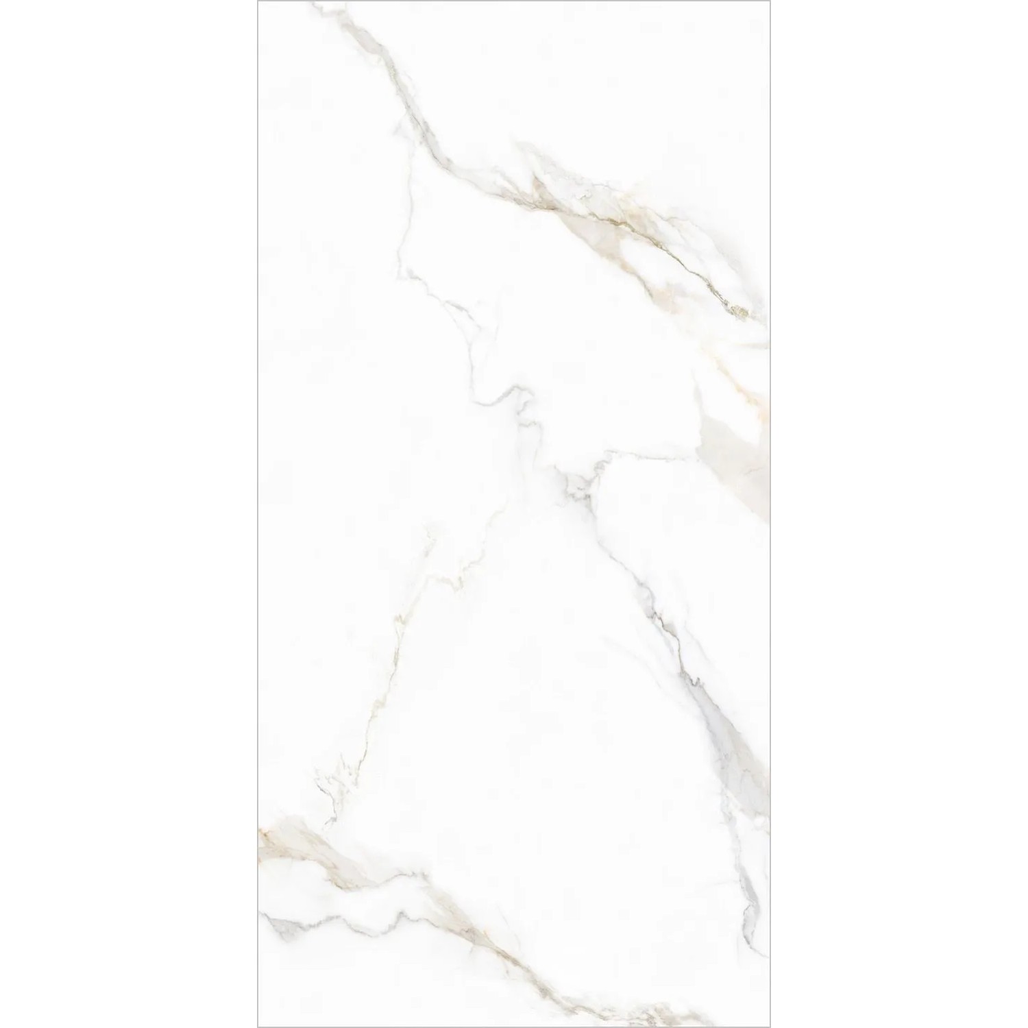 Gres szkliwiony polerowany Calacatta supremo 60 x 120 cm