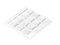 Hettich Odbojniki meblowe przeźroczyste 10x10x2mm 16szt Hettich Odbojniki meblowe przeźroczyste 10x10x2mm 16szt