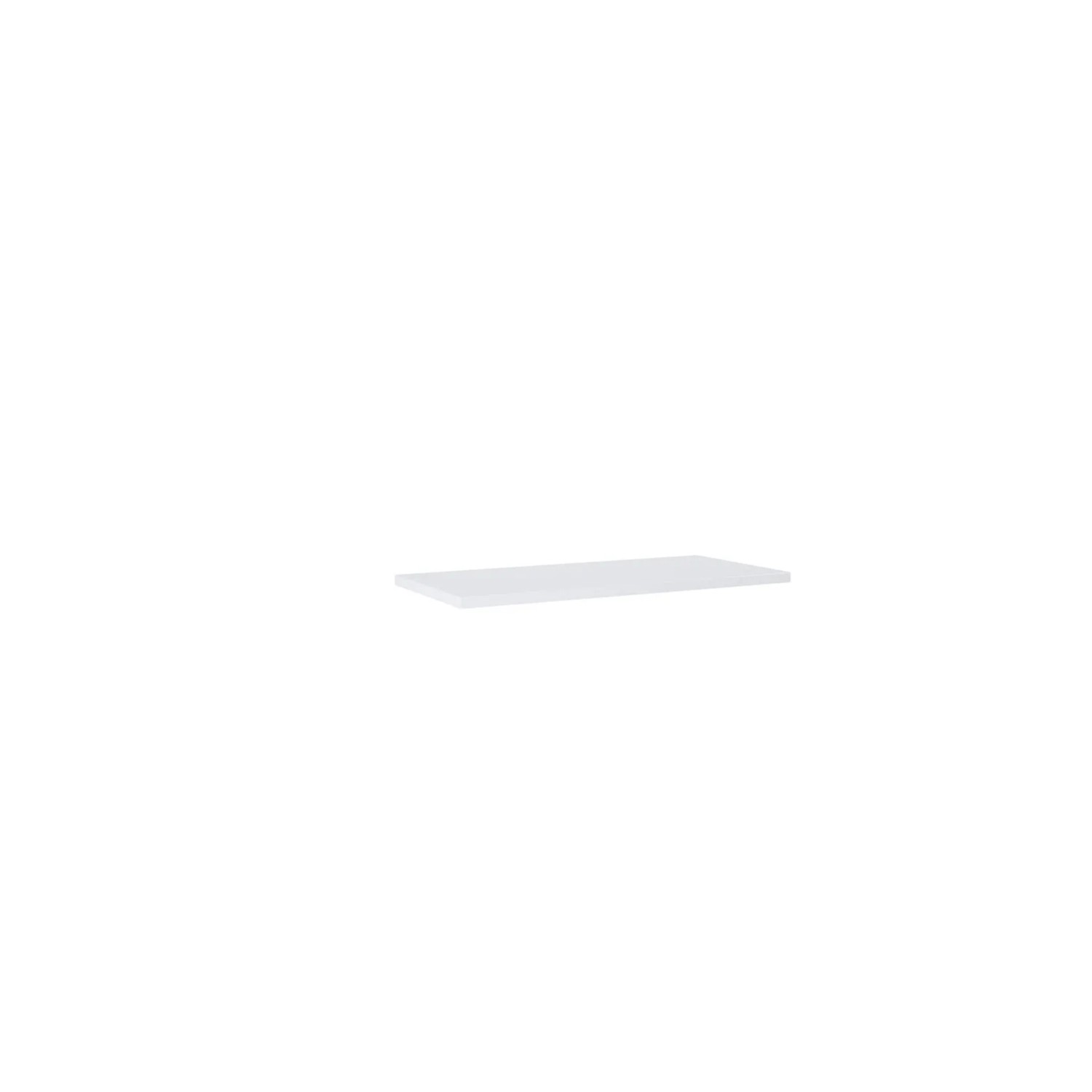 Blat MDF PCV white hg 100 x 46 x 2,8 cm